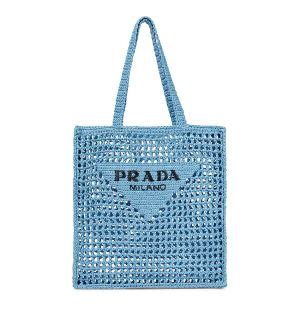 prada geflochtene tote|Prada totes farfetch.